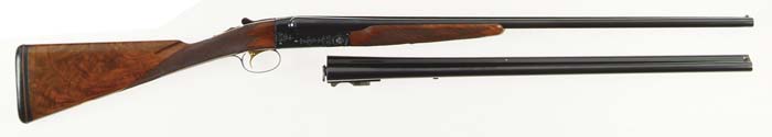 Appraisal: CASED SPECTACULAR CUSTOM GRADE WINCHESTER MODEL DBL BBL SHOTGUN -BBL