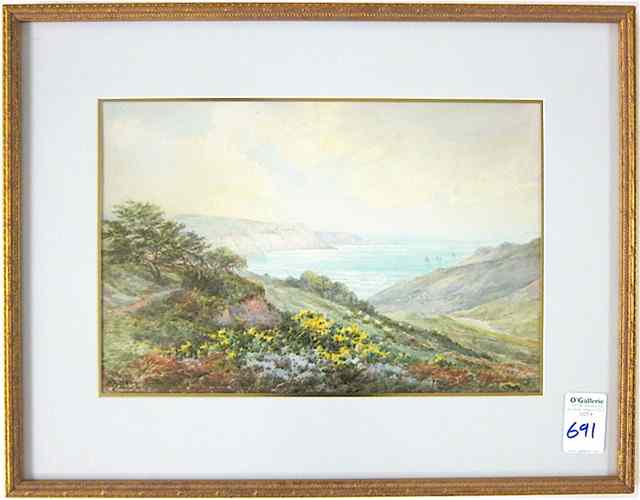 Appraisal: HERBERT Henry HARDING BINGLEY WATERCOLOR ON PAPER British - ''The