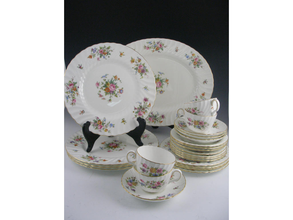 Appraisal: China Dinner Service Marlow by Mintons service for four pieces