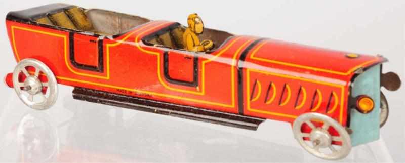 Appraisal: Tin Litho Open Touring Car Auto Nickel Toy German Marked