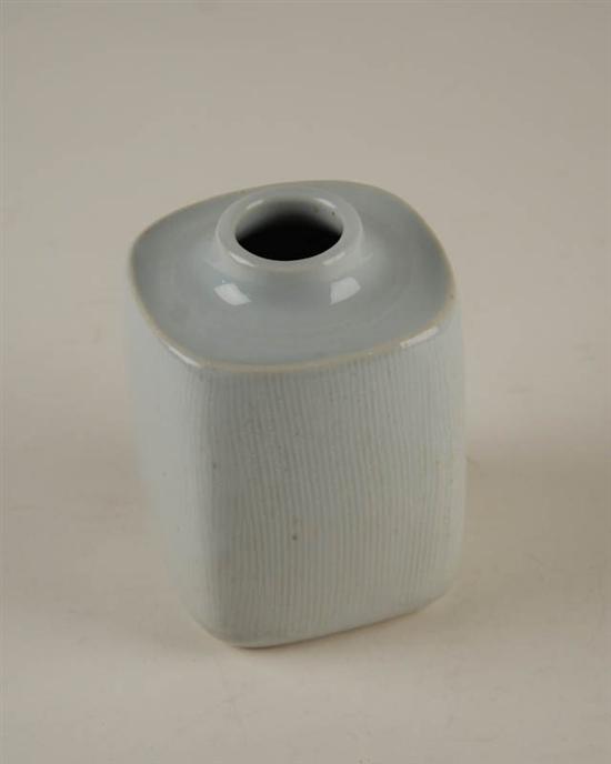 Appraisal: Peterson for B G White Ribbed Studio Pottery Danish initialed