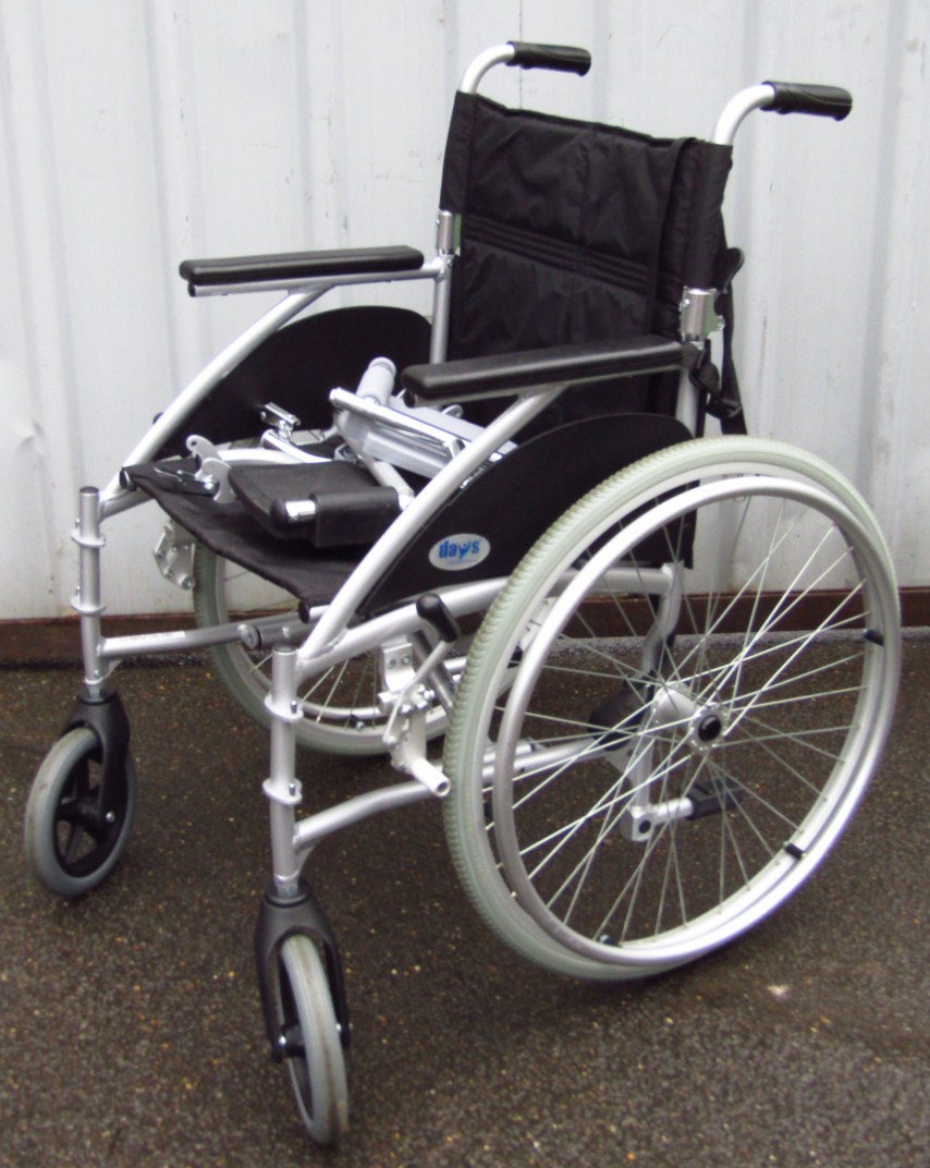 Appraisal: A modern folding wheelchair