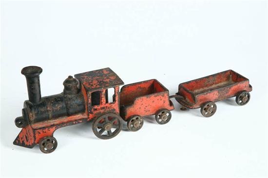 Appraisal: CAST IRON TRAIN American late th-early th century cast iron