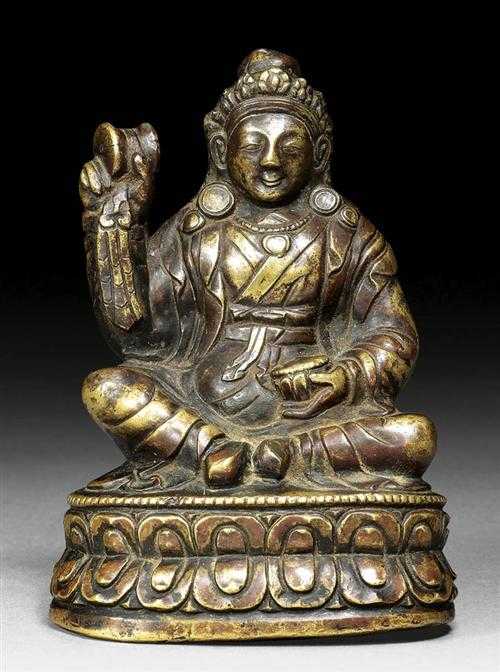 Appraisal: SAINT Tibet th century H cm Light bronze