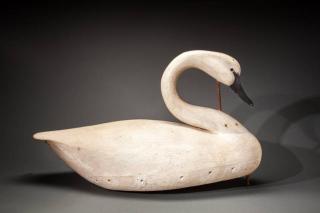 Appraisal: Swan Eastern Shore of Virginia attr c A life-size hollow-bodied