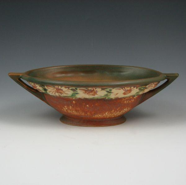 Appraisal: Roseville Dahlrose - bowl Unmarked Mint wide by tall Provenance