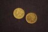 Appraisal: COINS - Lot of two gold coins the first is