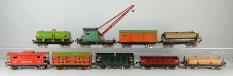 Appraisal: Lot of Lionel Standard Gauge Freight Cars American Pre-war Includes