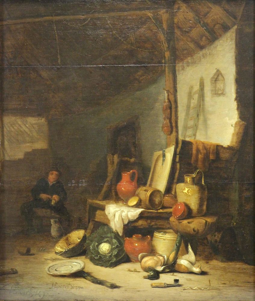 Appraisal: HENDRIK HENDRICKSZ BOGAERT DUTCH - after Oil on Panel Interior