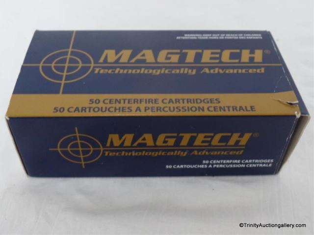 Appraisal: Magtech Magnum Round Box of Ammunition This is for a