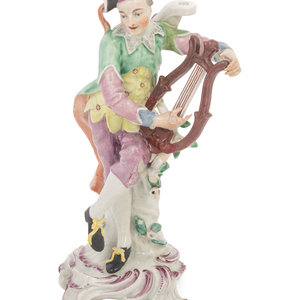 Appraisal: A Langton Hall Porcelain Figure Circa Height inches Sold to