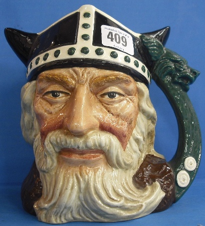 Appraisal: Royal Doulton Large Character Jug Viking D