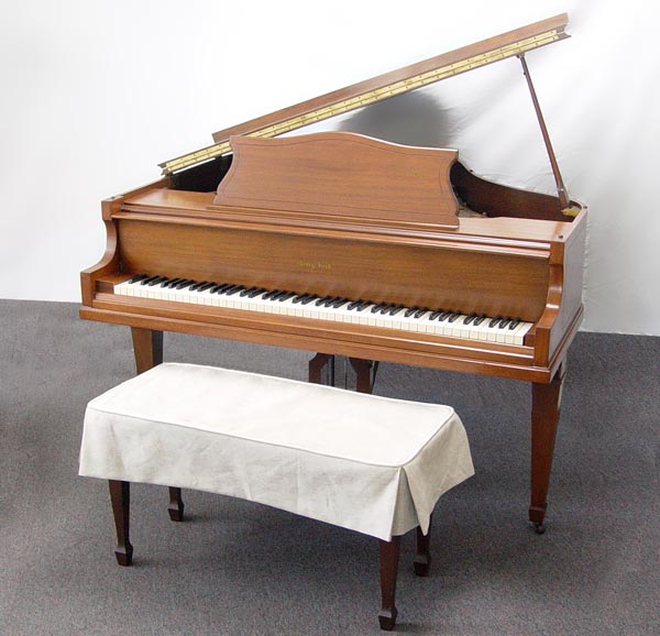 Appraisal: GEORGE STECK BABY GRAND PIANO Marked on interior of cabinet