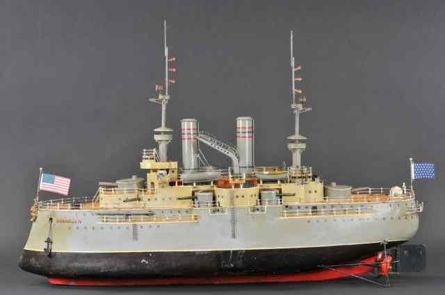 Appraisal: MARKLIN ''BROOKLYN'' SERIES II BATTLESHIP D Germany c very important