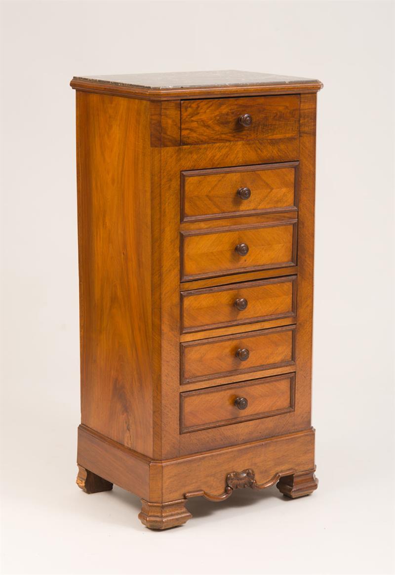 Appraisal: VICTORIAN WALNUT DIMINUTIVE CHIFFONIER x x in Estimate -