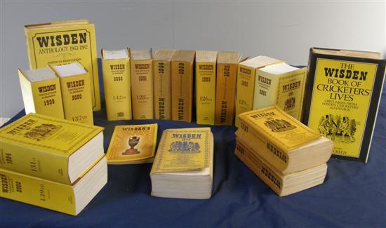 Appraisal: Seventeen Wisden Cricketers Almanacks Wisden Anthology - The Wisden Book