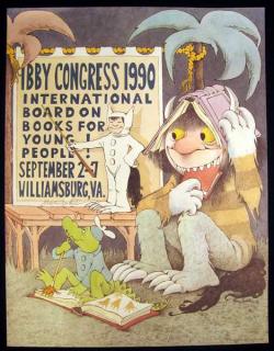 Appraisal: Maurice Sendak IBBY CONGRESS Artist Signed Poster International Board On