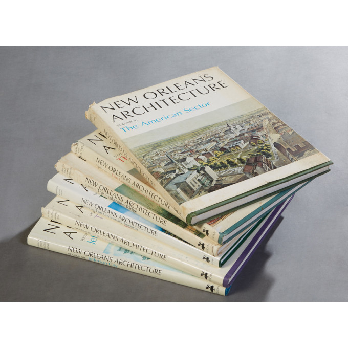 Appraisal: Books-Set of Six Volumes of New Orleans Architecture consisting of