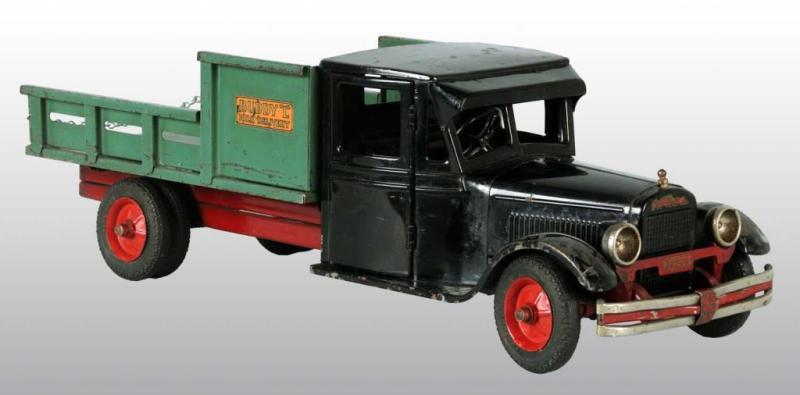 Appraisal: Pressed Steel Buddy L Jr Milk Delivery Truck Toy Description