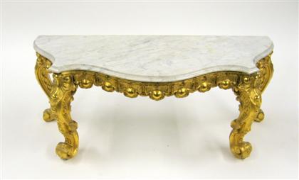 Appraisal: Louis XV style giltwood pier mirror base H in W