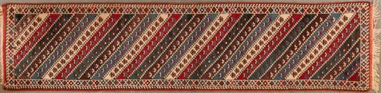 Appraisal: Turkish tribal runner Turkey modern x