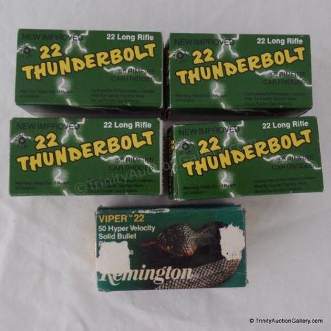 Appraisal: Remington Boxes of LR Ammunition Rounds Includes boxes of rounds