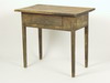 Appraisal: WORK TABLE - Late th C country Hepplewhite single drawer