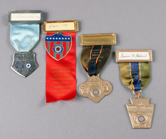 Appraisal: American Legion department of Pa convention badges