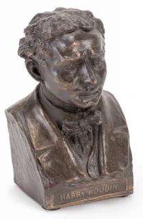 Appraisal: Houdini Harry SAM Centenary Bust of Houdini New York Number