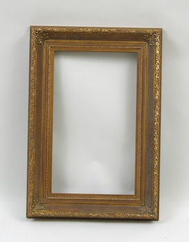 Appraisal: An American Impressionist Hand Made Frame in Dark Gilt Finish