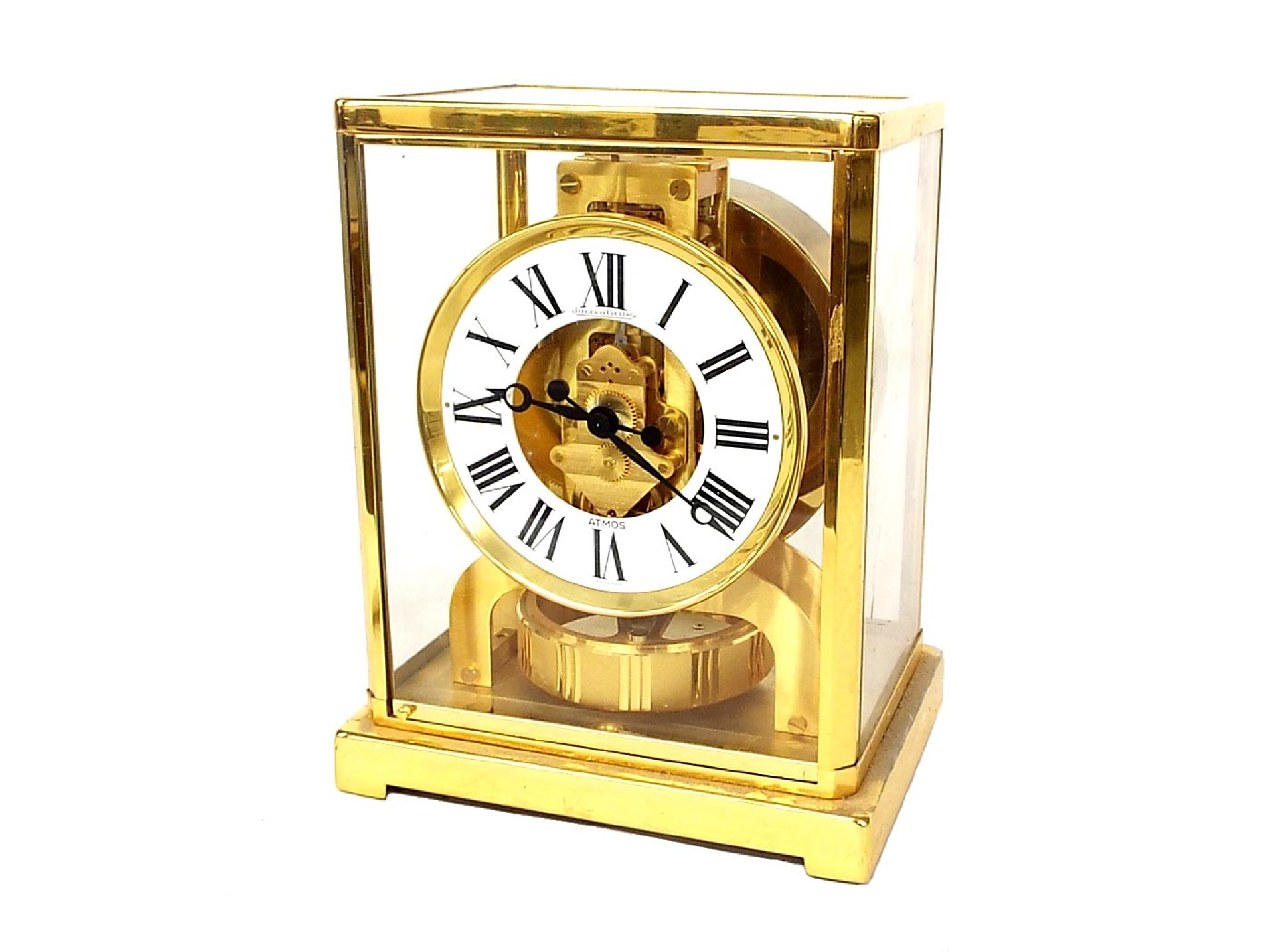 Appraisal: Jaeger Le Coultre Atmos clock the white chapter ring enclosing