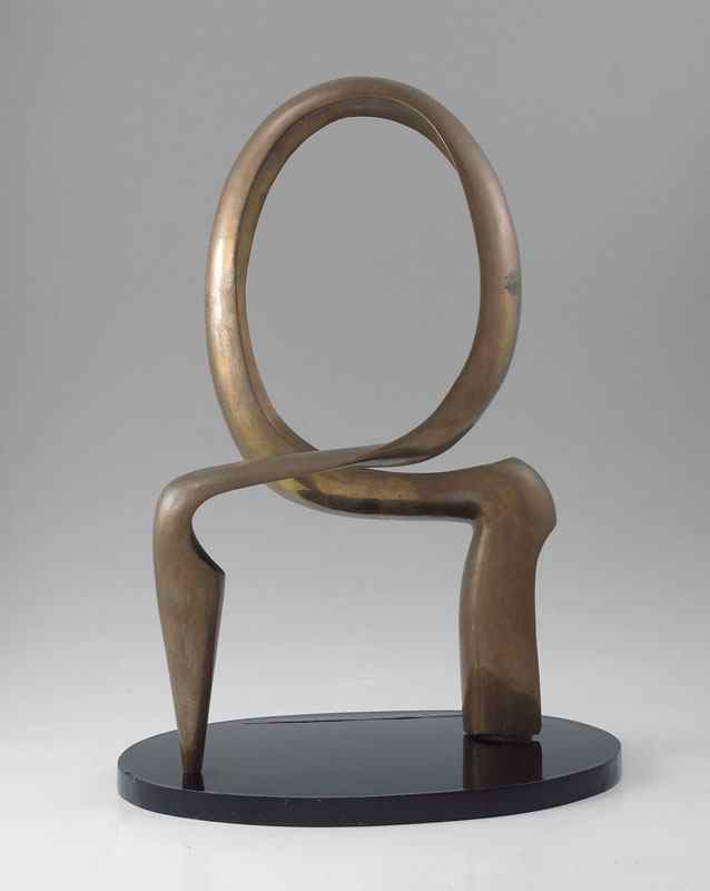 Appraisal: BENOFF Miki American th C ''Topologica'' Abstract Bronze '' h