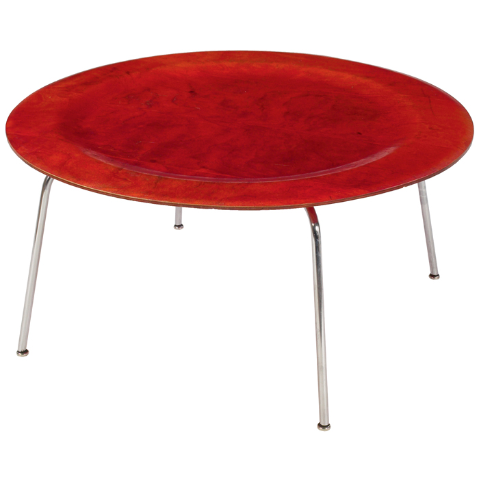 Appraisal: Charles and Ray Eames CTM coffee table by Herman Miller