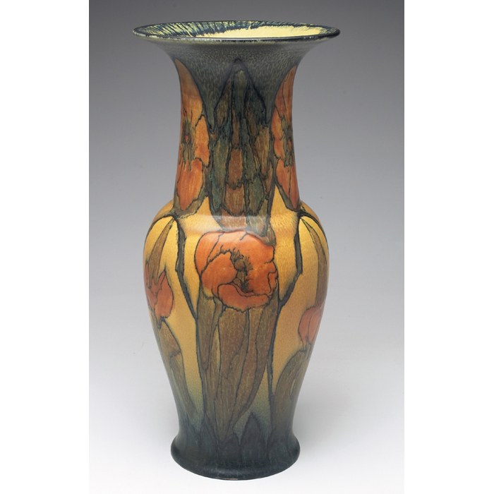 Appraisal: Rookwood vase large form in a wax matte glaze with