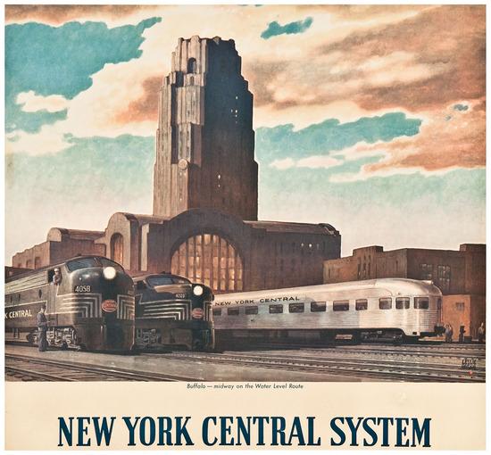 Appraisal: RAGAN LeslieNEW YORK CENTRAL SYSTEM Buffalo - Midway on the