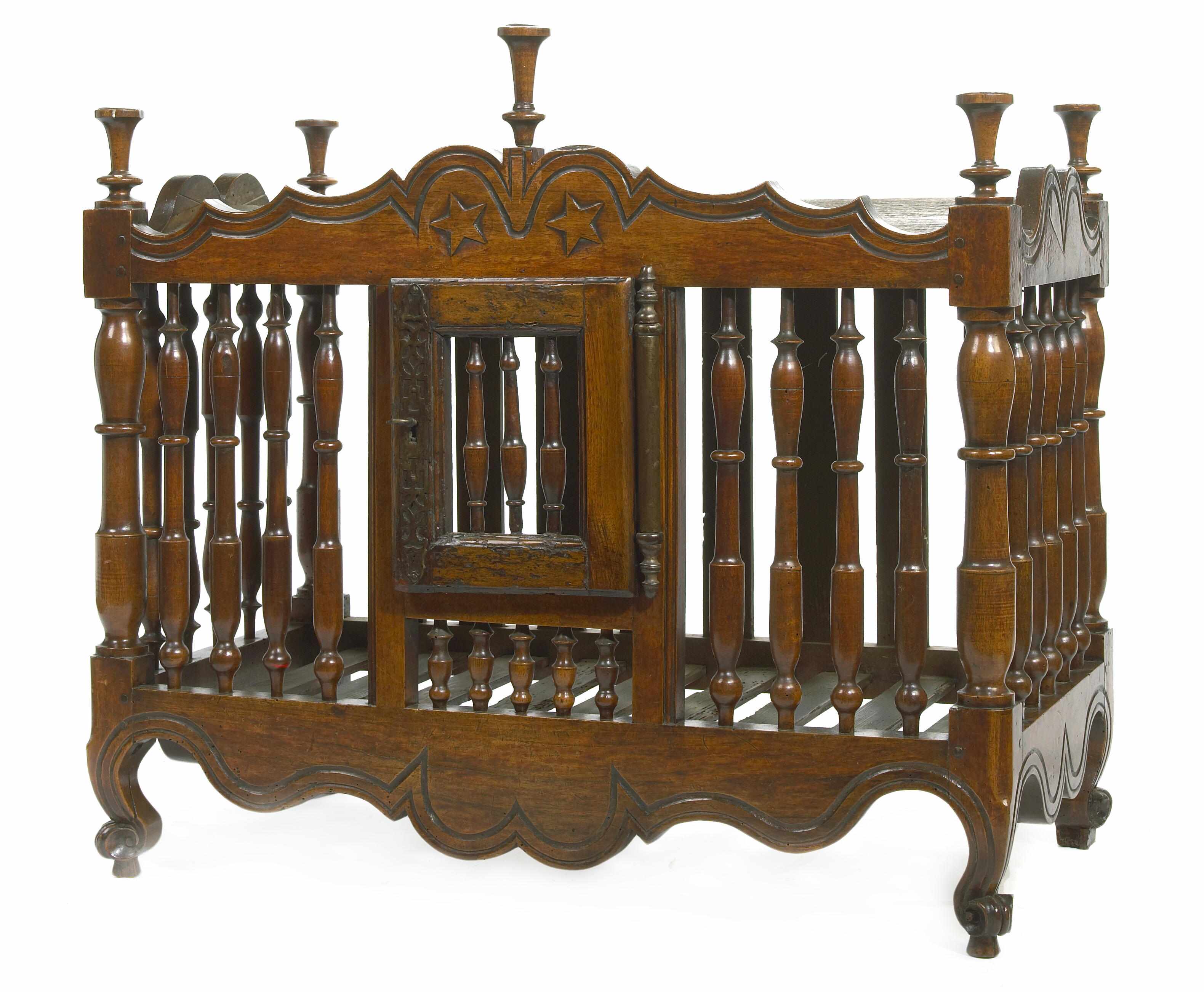 Appraisal: A French Provincial walnut panetire th centuryheight in depth in