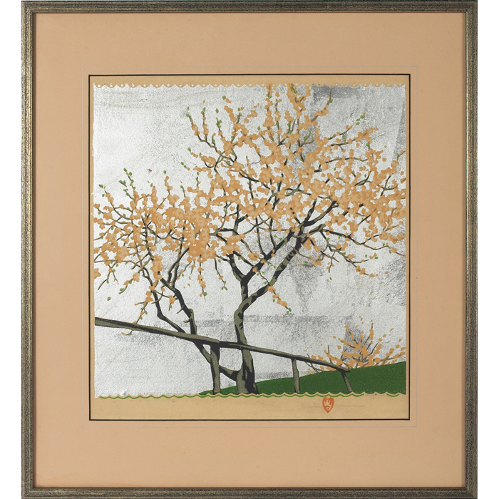 Appraisal: Good Gustave Baumann German American - ''April '' c color