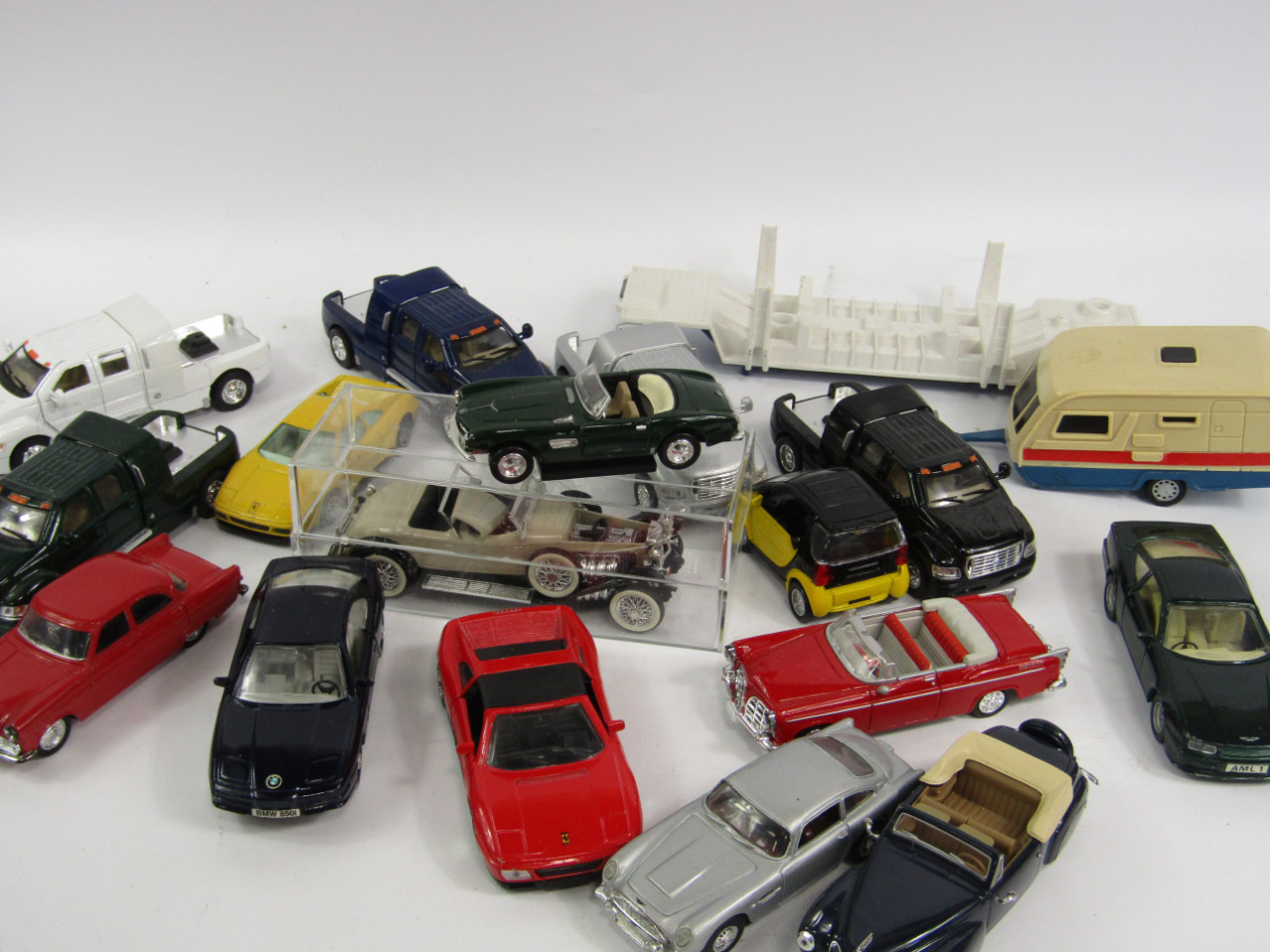 Appraisal: Various die cast vehicles lorries cars trucks etc to include