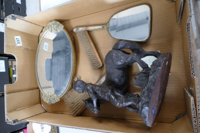 Appraisal: A mixed collection of items to include decorative dressing table