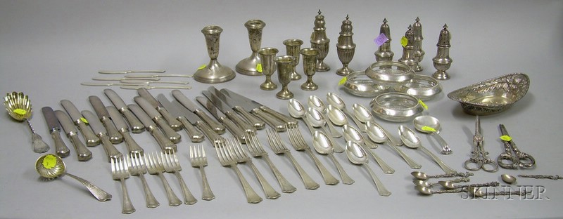 Appraisal: Group of Sterling Silver Flatware including Gorham sterling silver serving