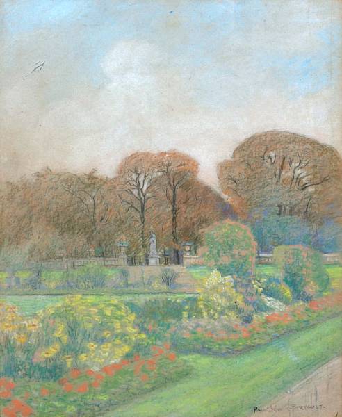 Appraisal: Paul Seguin-Berthault French - The Luxemburg Gardens Paris signed 'Paul