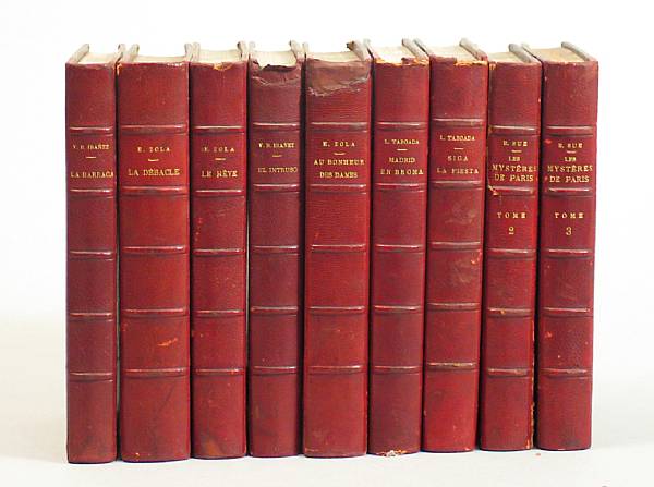 Appraisal: BINDINGS - FRENCH LITERATURE volumes Racine Jean Baptiste Th atre