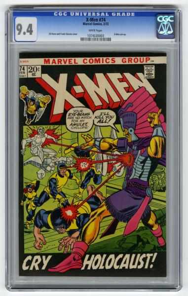 Appraisal: X-Men CGC Marvel Comics Click for full description