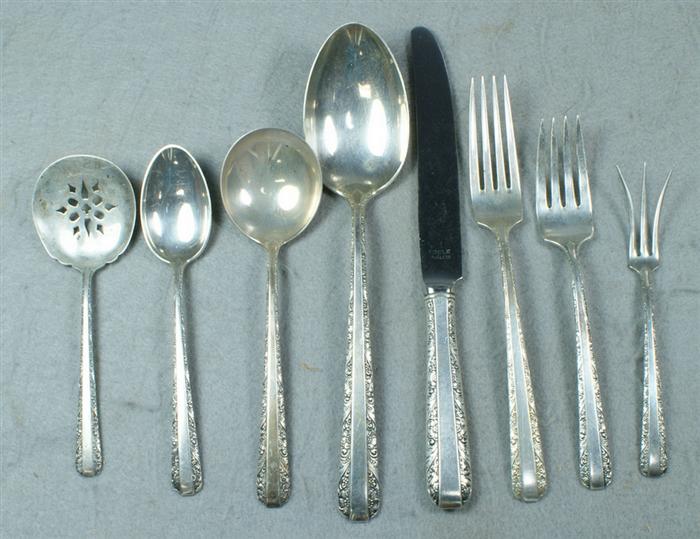 Appraisal: pcs Towle Candlelight sterling silver flatware c o TO Estimate