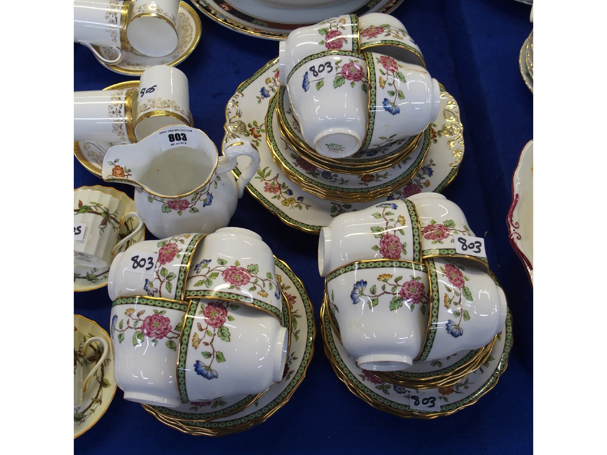 Appraisal: Spode china 'Koro' pattern tea service