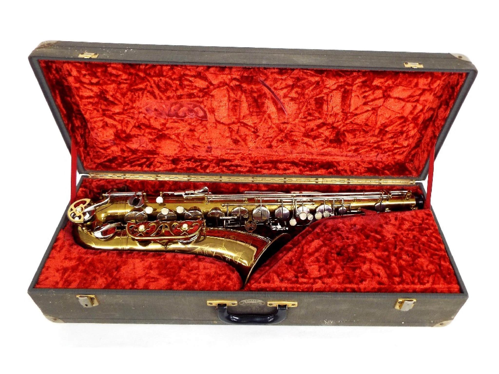 Appraisal: Buffet Crampon Super Dynaction model tenor saxophone circa ser no