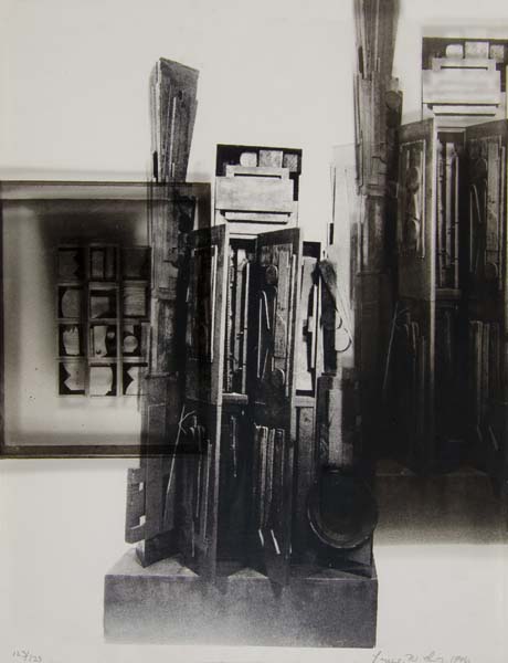 Appraisal: LOUISE NEVELSON I Do Like to Be Beside the Seaside