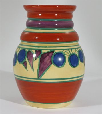 Appraisal: Cherry' a Clarice Cliff Fantasque Bizarre vase painted in colours