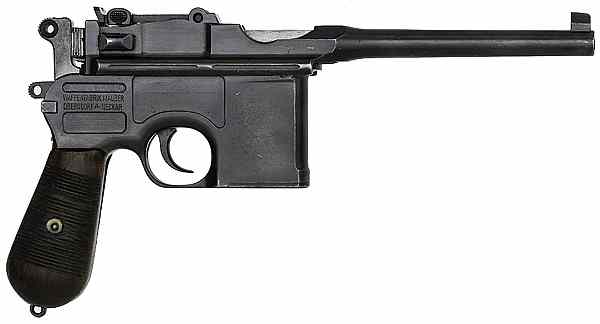 Appraisal: Mauser C Commercial Broomhandle Semi-Auto Pistol cal barrel S N