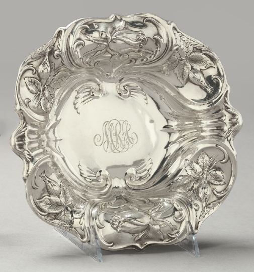 Appraisal: Attractive Whiting Manufacturing Company Embossed and Engraved Sterling Silver Fruit